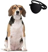 MANON ROSA Dog Eye Patch - Single Eyepatch Protective Eye Cover for Small Medium Large Dogs Cats ...