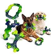 Frienhund 6-Pack Indestructible Dog Toys for Large Breed: Dog Toys for Aggressive Chewers, Durabl...